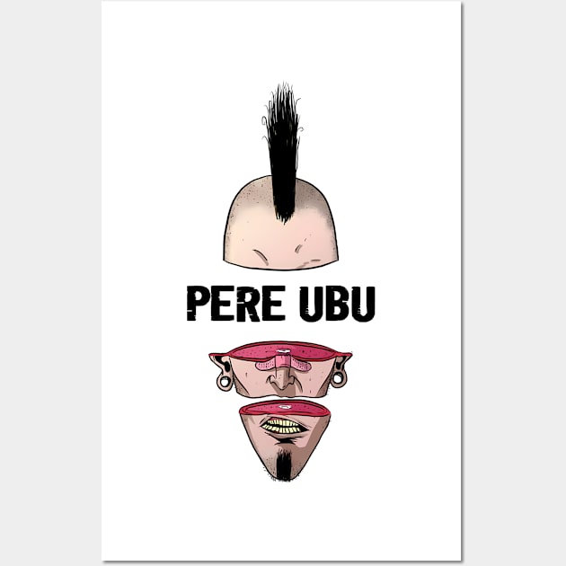 Punk Man Pere Ubu Wall Art by limatcin